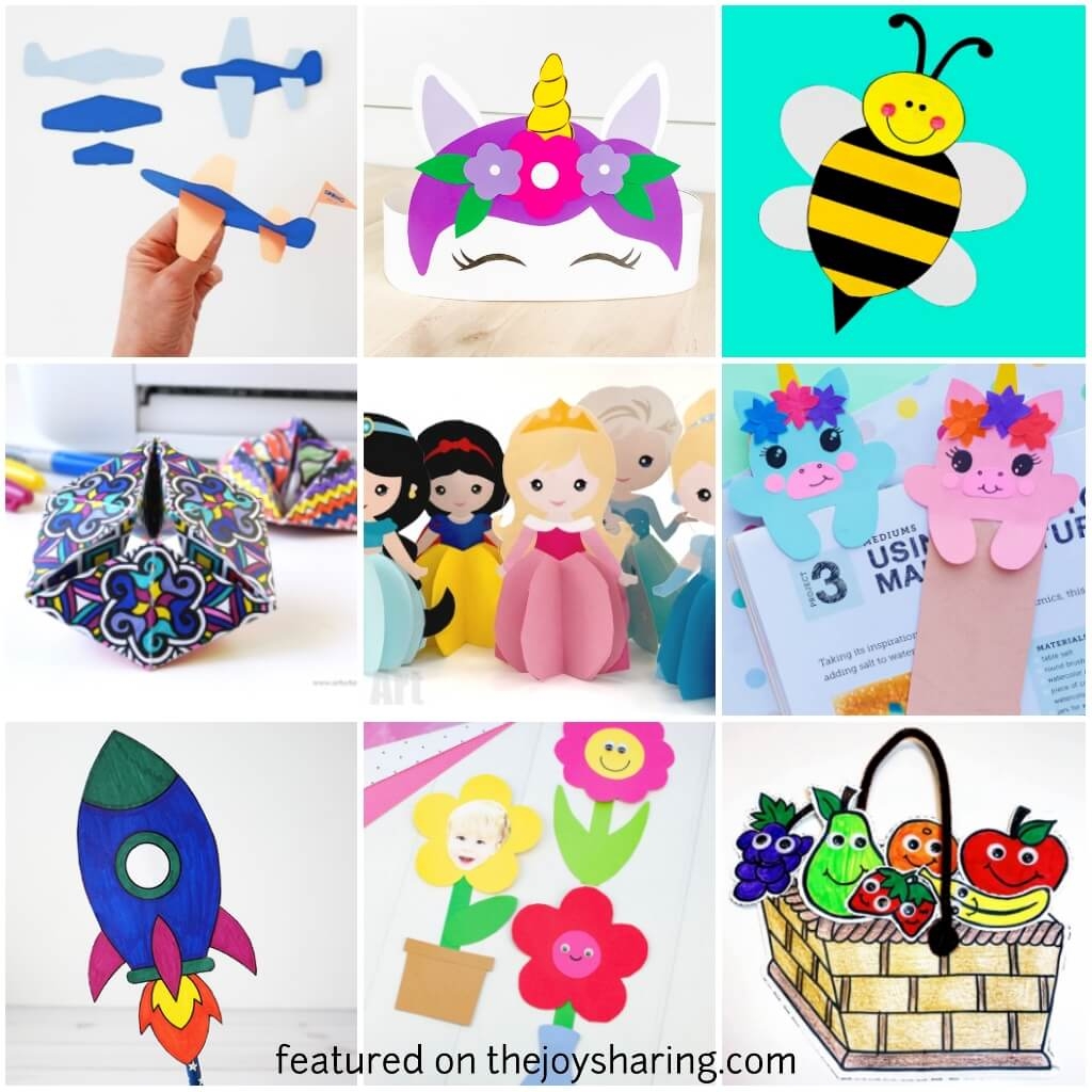100 Free Printable Crafts For Kids AllFreeKidsCrafts Worksheets Library