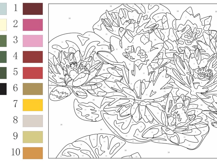 12 300 Drawing Prompts Ideas Adult Color By Number 300 Drawing Prompts Color By Number Printable