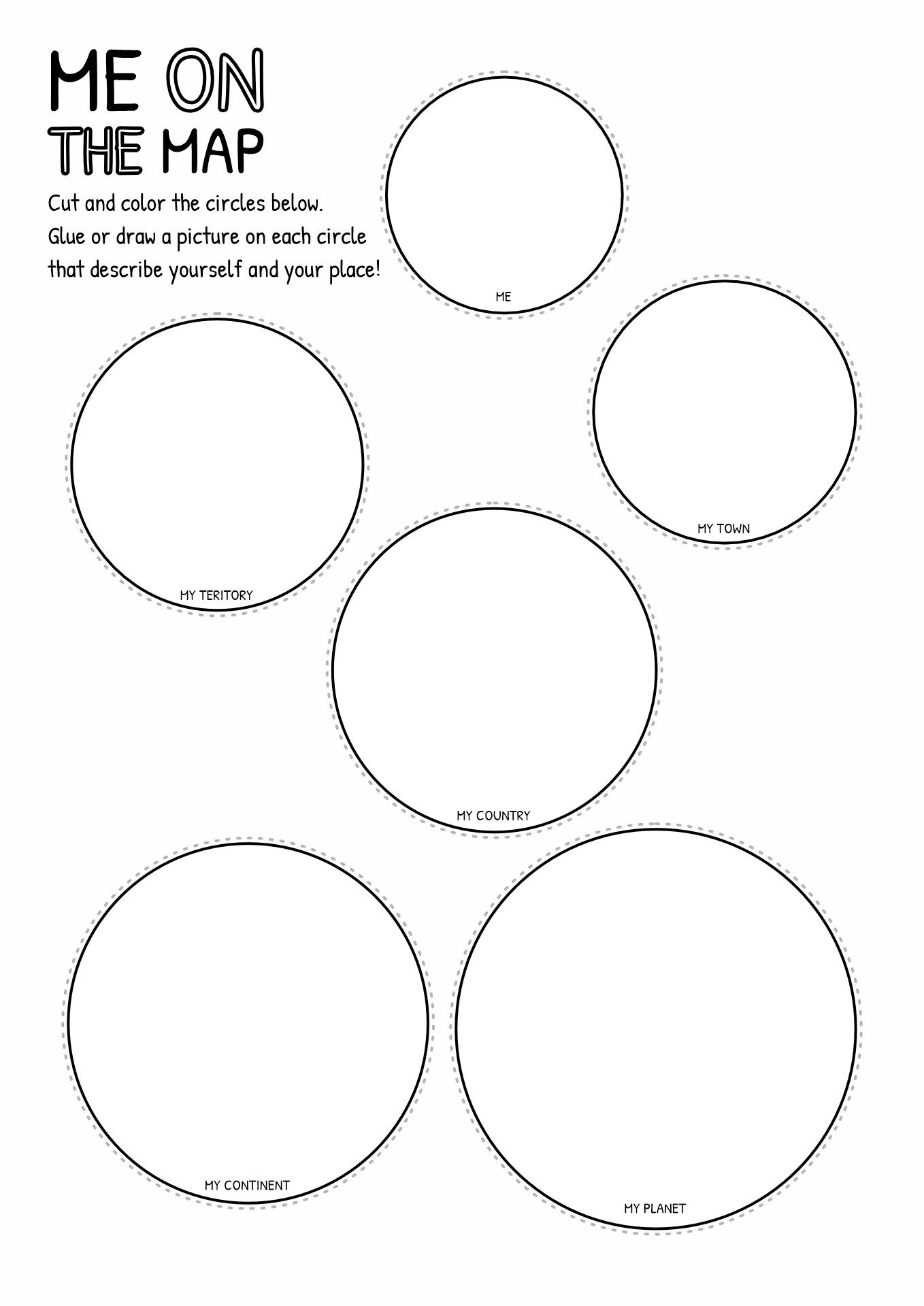 16 Me On The Map Worksheets Engaging Geography Activities