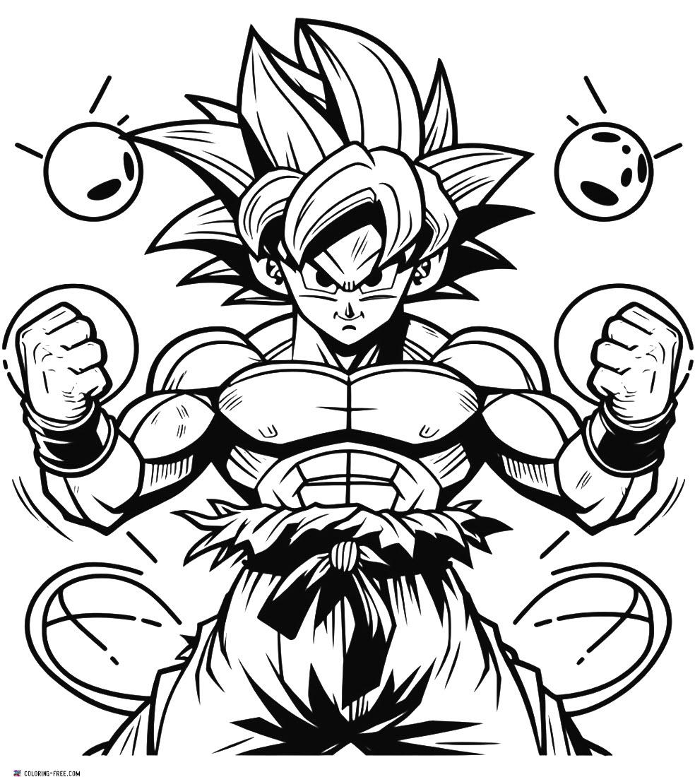 Dragon Ball Super Goku Printable