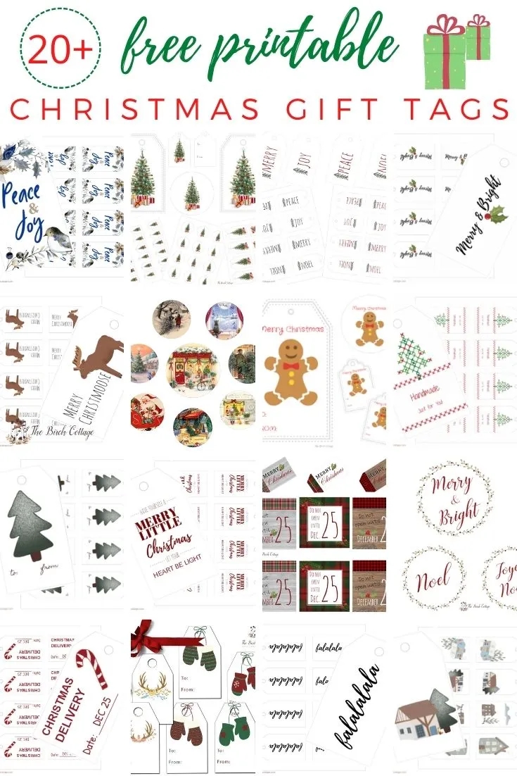 Free Printable Christmas Gift Tags