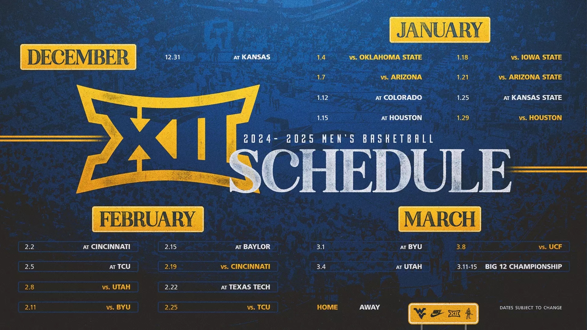 Wvu Football Schedule 2025 Printable