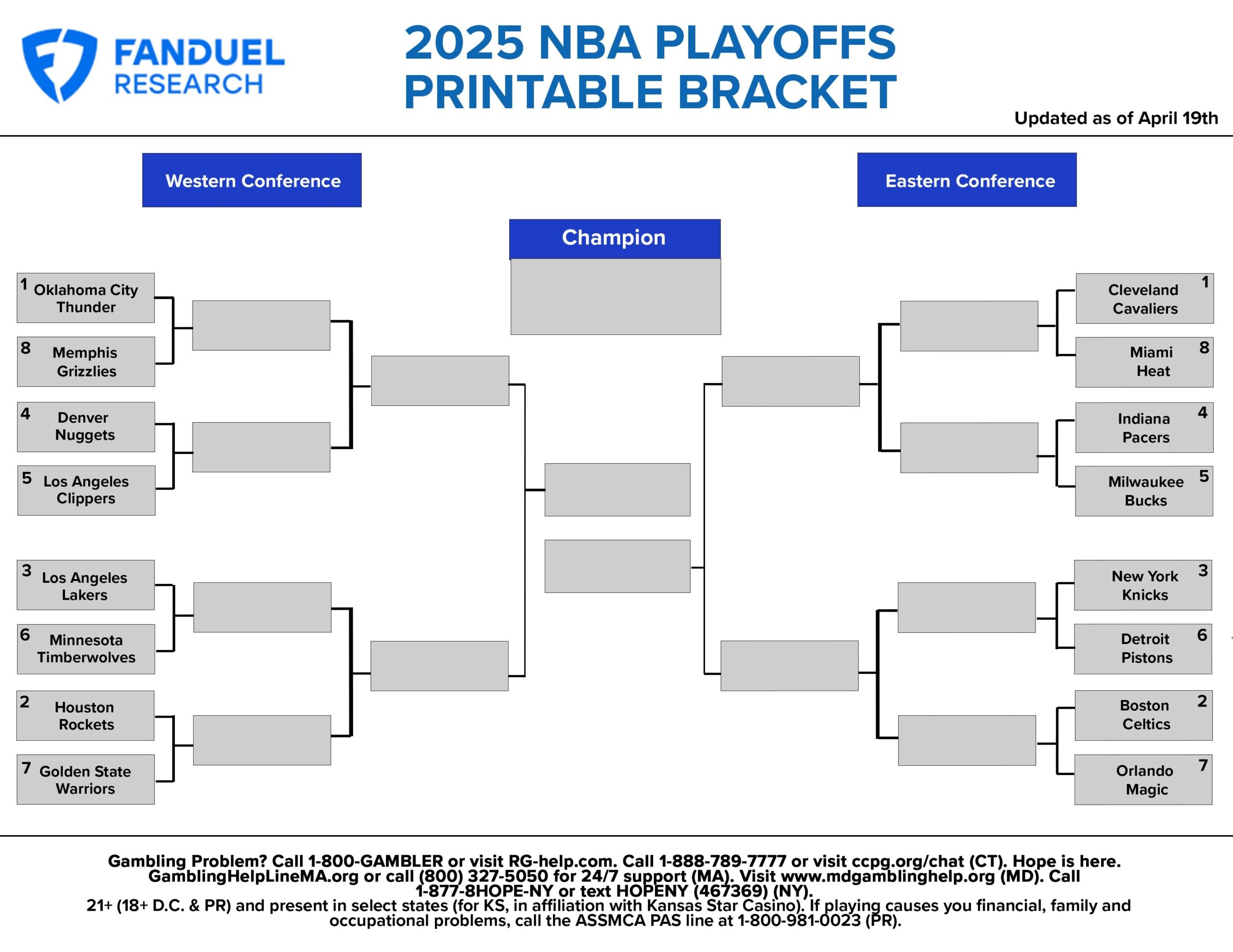 2025 World Cup Printable Bracket