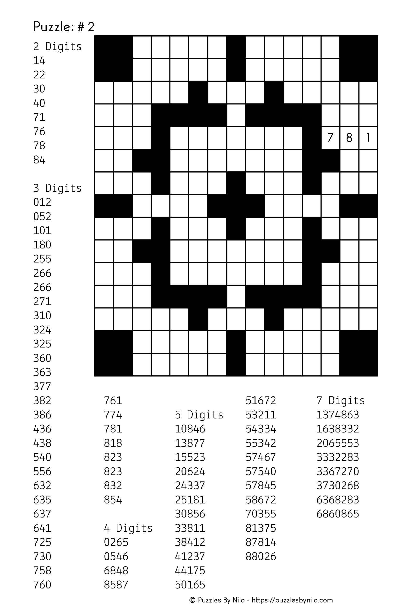 Free Printable Word Fill In Puzzles