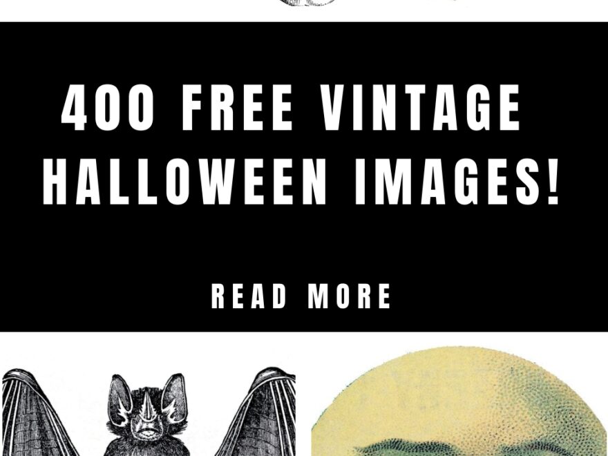 400 Free Vintage Halloween Images The Graphics Fairy