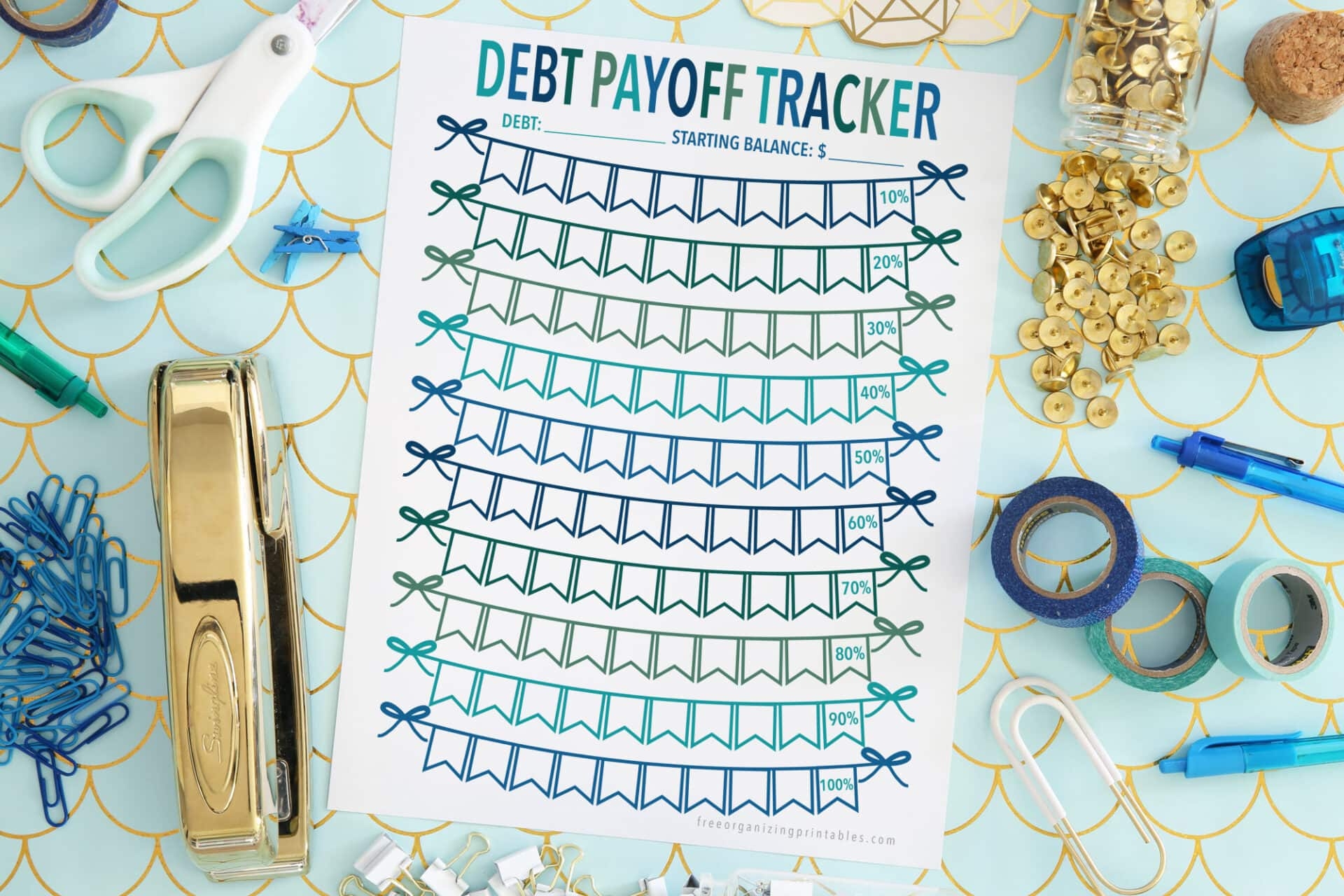 Free Printable Debt Free Charts