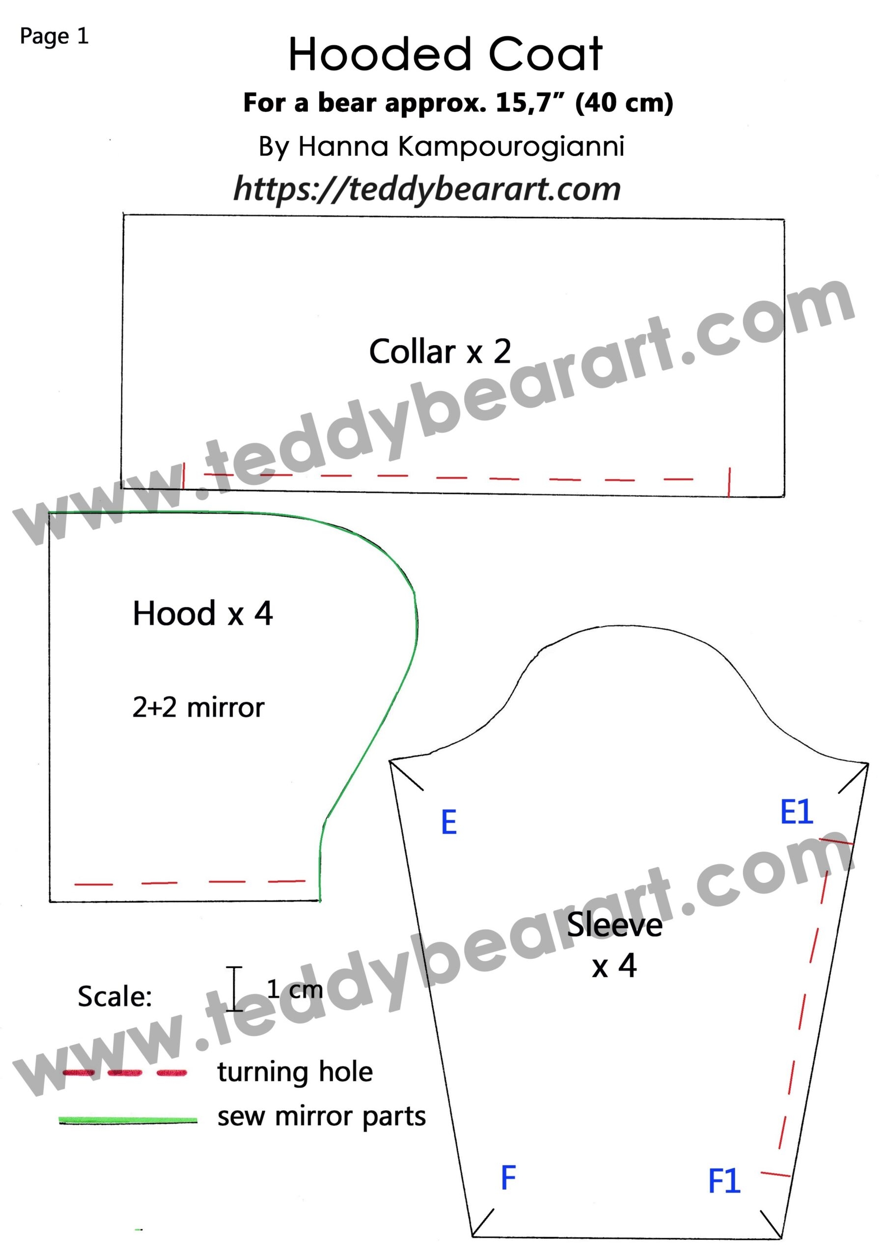 Teddy Bear Clothes Sewing Patterns Free Printables