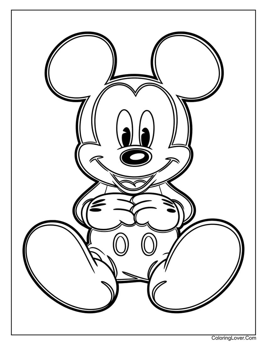 57 Mickey Mouse Coloring Pages Free Printables For All Ages 