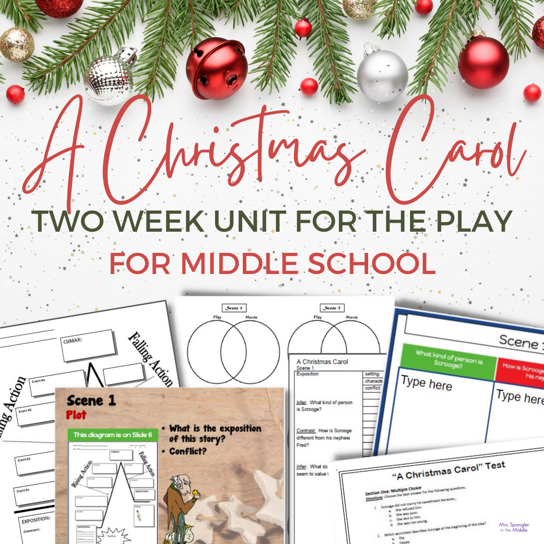 A Christmas Carol Activities Worksheets For The Play Version Printable Digital Made By Teachers