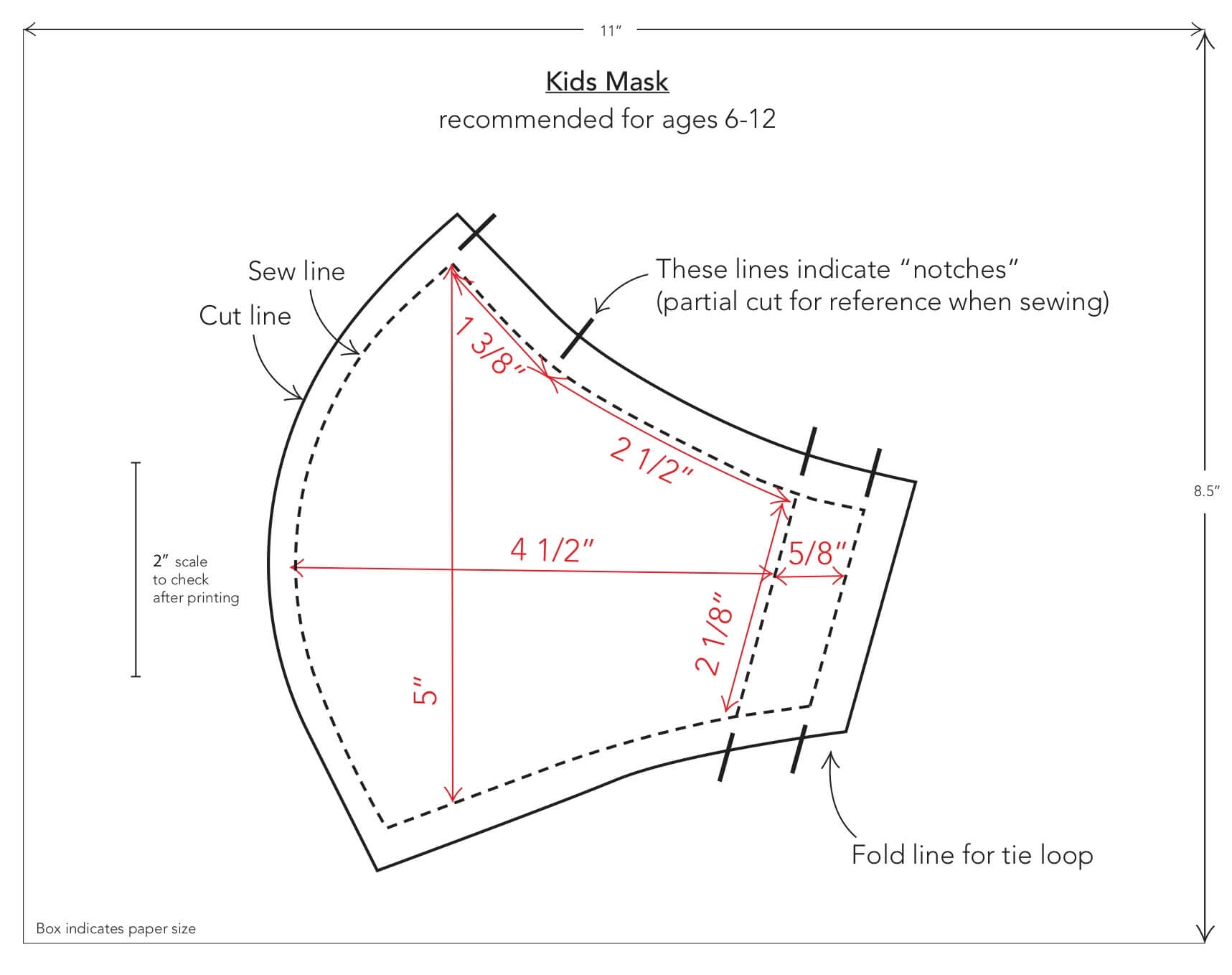A Good Face Mask Design Instructions Included Cody See
