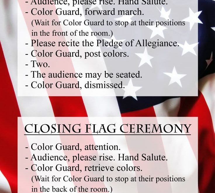 After Seeing Many Of The Boys Forget To Say Hand Salute AND Since Showing Respect For The American Flag And Our Country Is Extremely Important I Felt This Was The Best Way