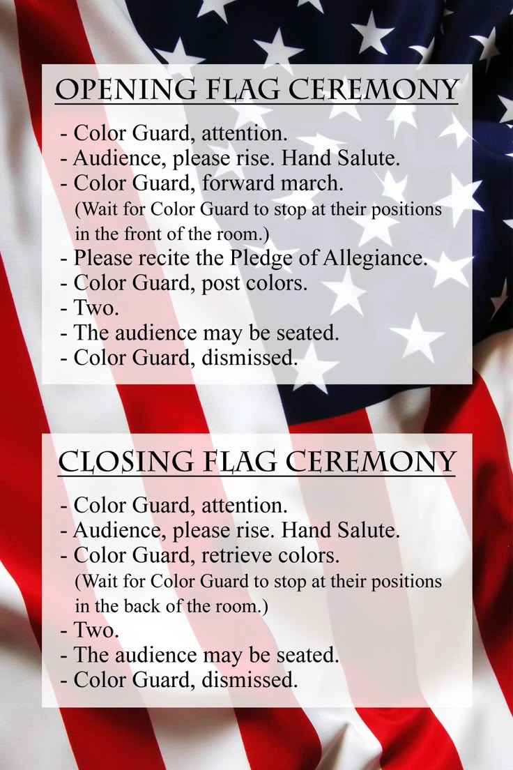 After Seeing Many Of The Boys Forget To Say Hand Salute AND Since Showing Respect For The American Flag And Our Country Is Extremely Important I Felt This Was The Best Way