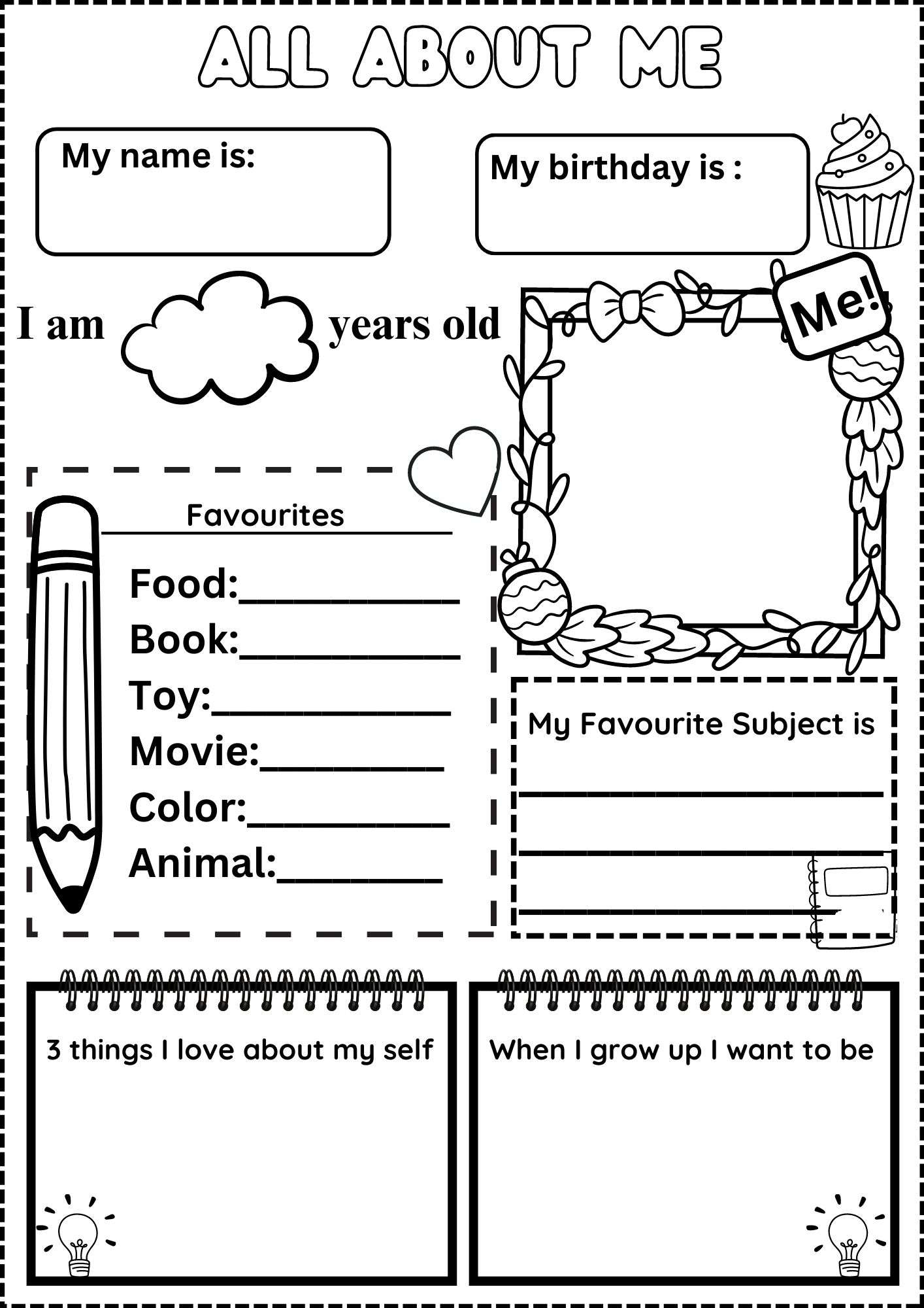 Free Printables For K-12 Education