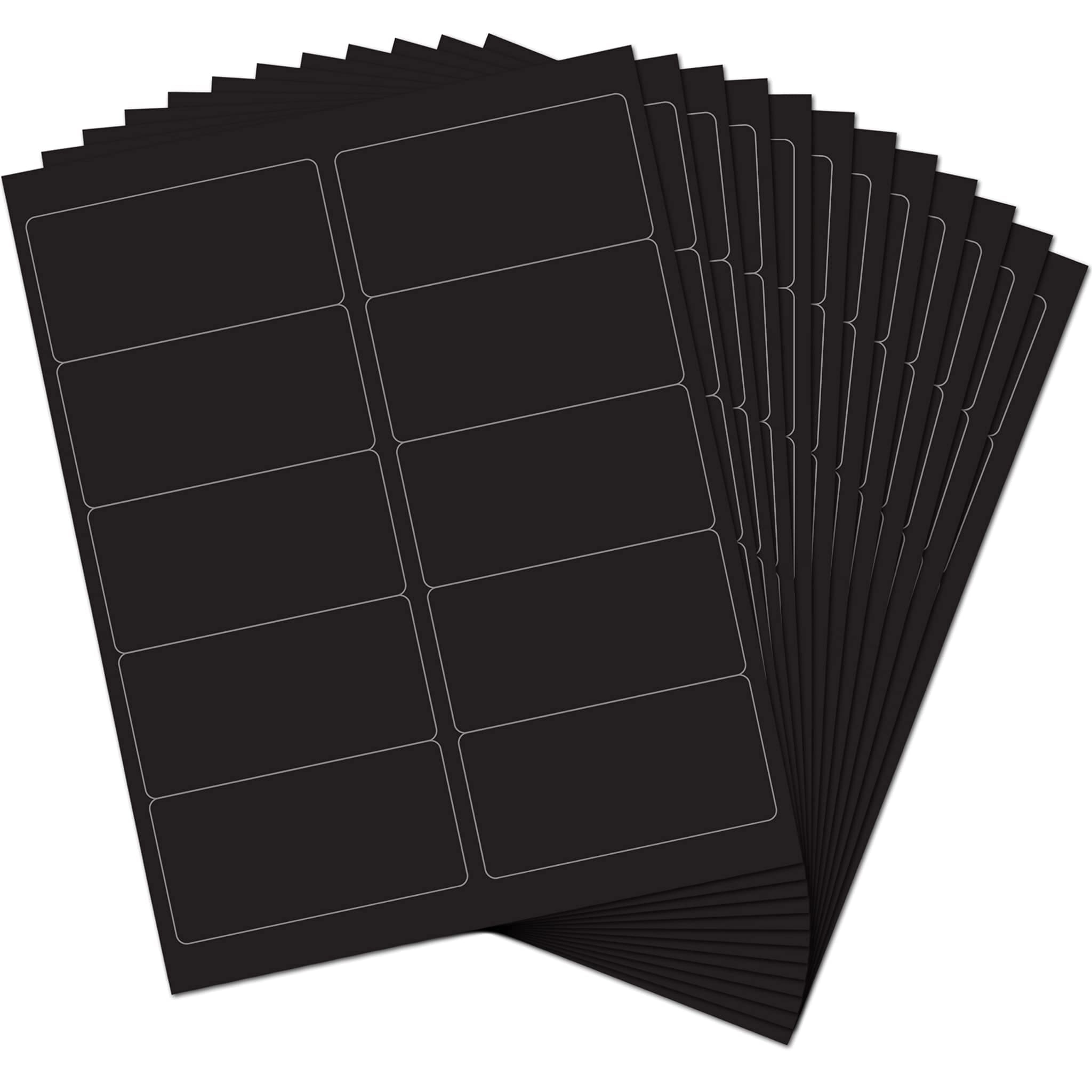 Amazon JAM PAPER Shipping Address Labels Standard Mailing 2 X 4 Black 120 Pack Office Products