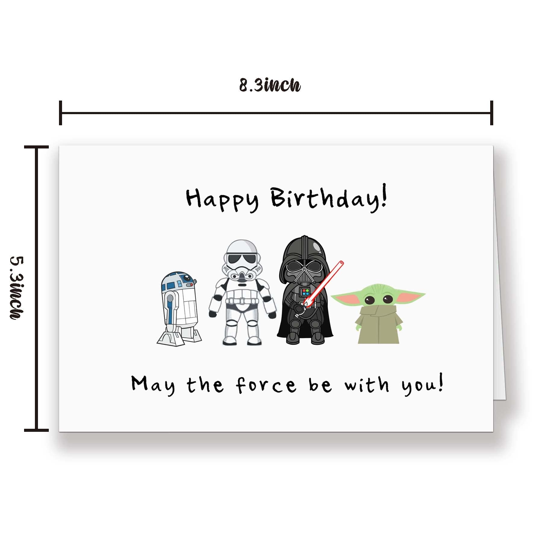 Star Wars Birthday Card Printable
