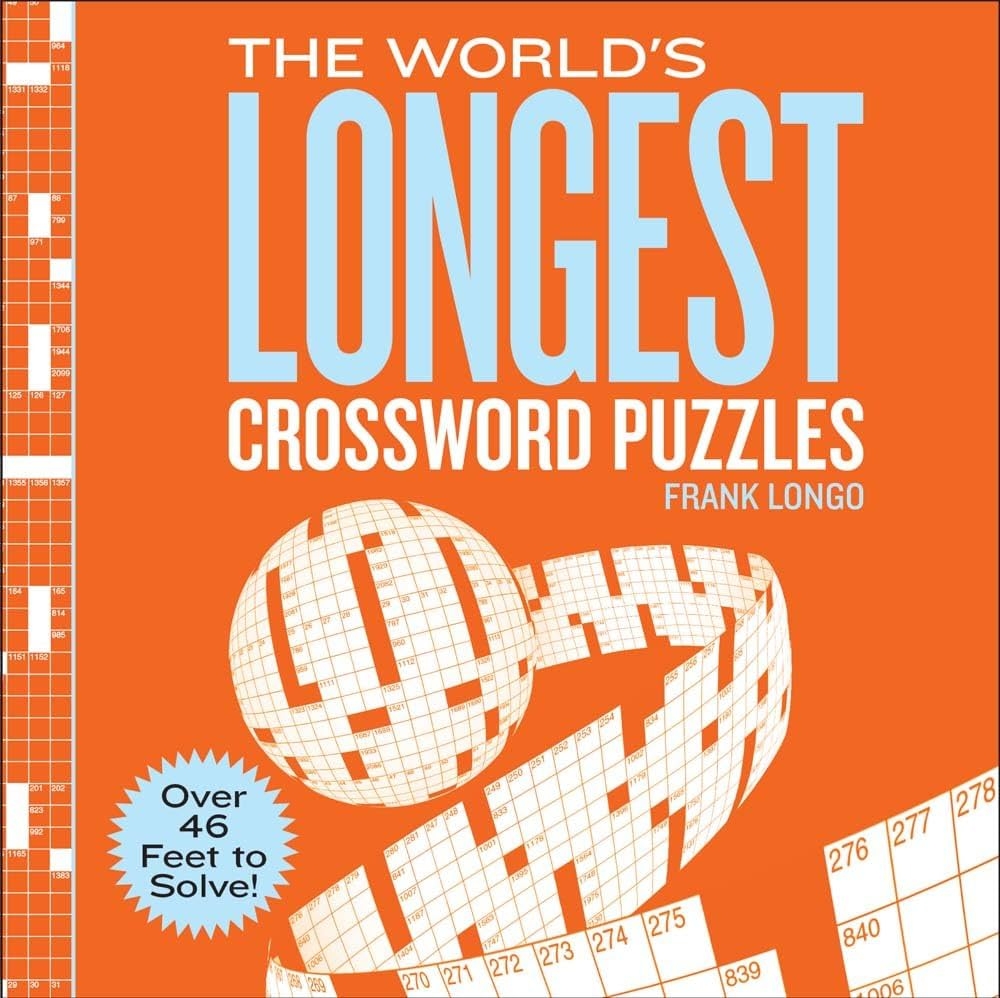 Amazon The World s Longest Crossword Puzzles 9781454916512 Longo Frank Libros