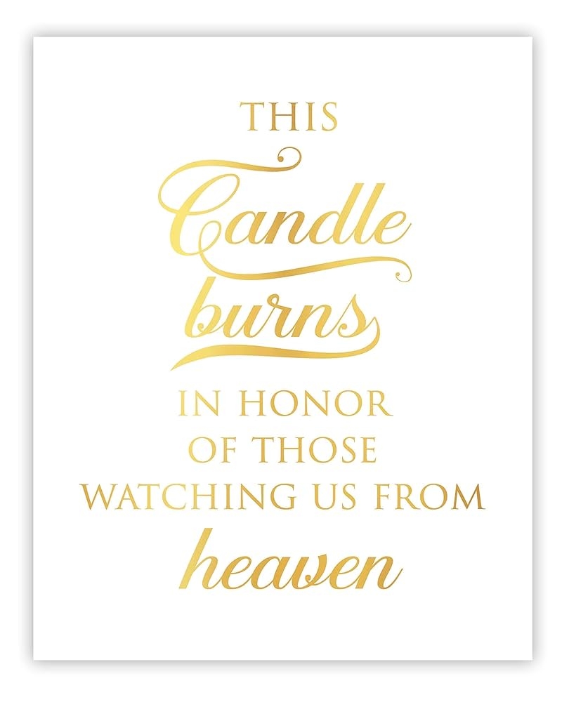This Candle Burns In Loving Memory Free Printable
