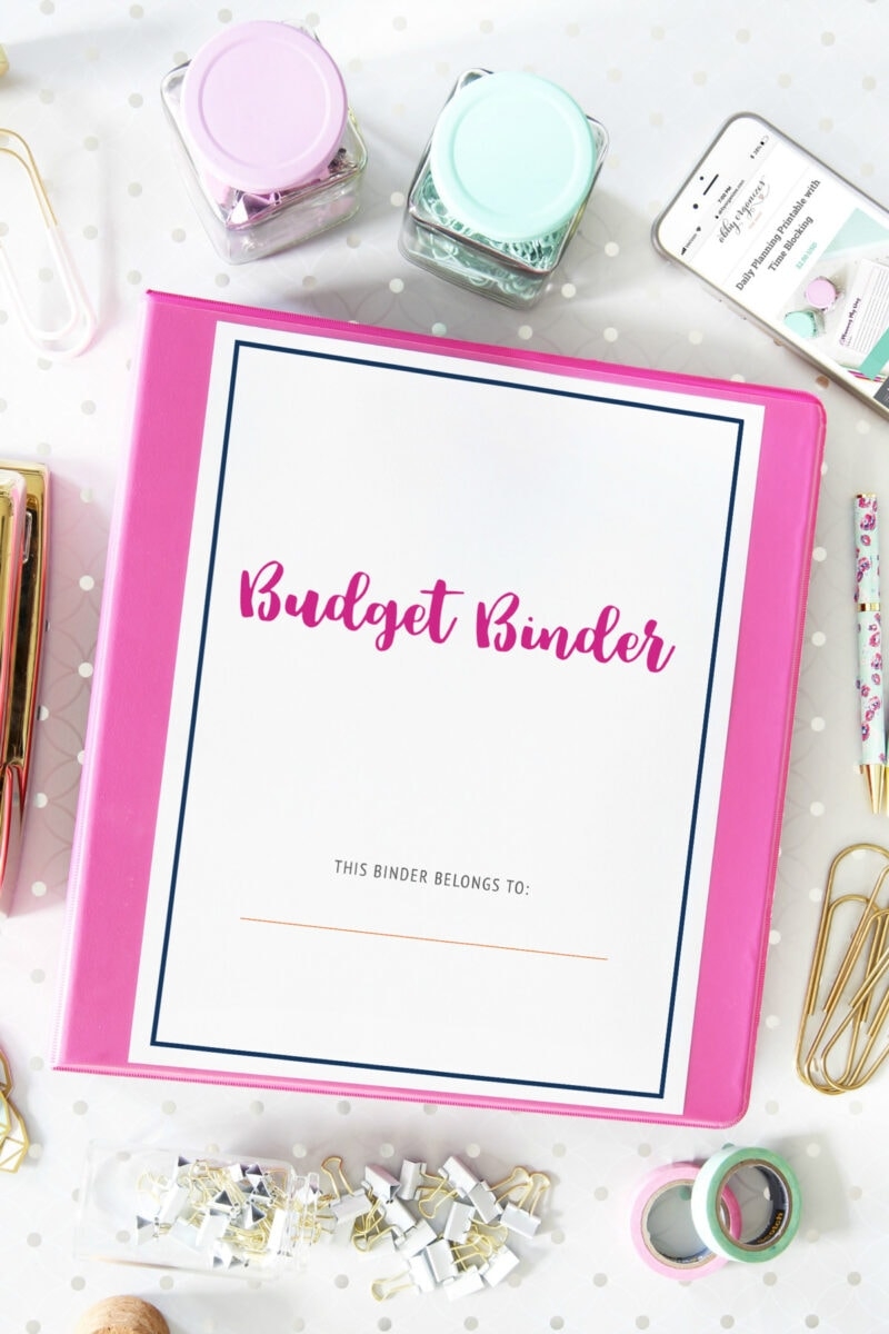 Budget Binder For 2025 with FREE Printables Abby Organizes