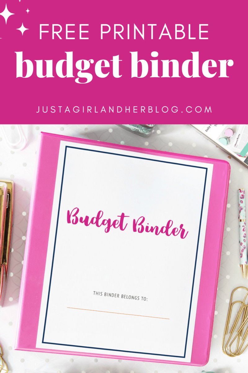 Budget Binder For 2025 with FREE Printables Abby Organizes