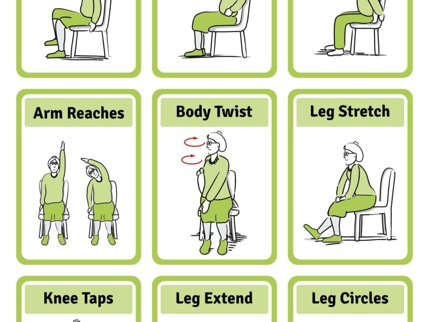 Chair Exercises For Seniors 20 Free PDF Printables Printablee