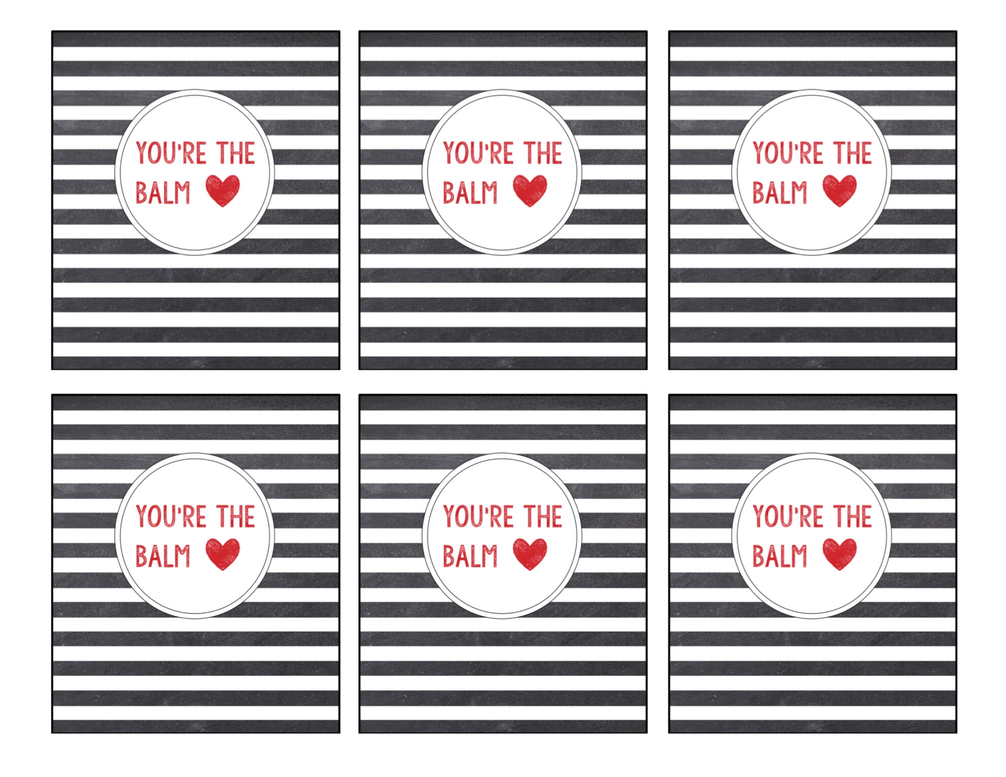 YouRe The Balm Free Printable