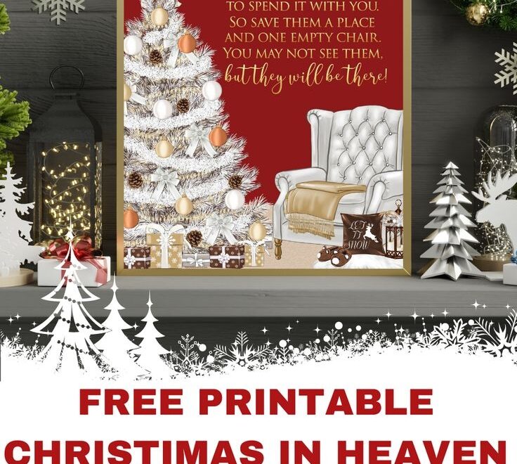 Christmas In Heaven Poem