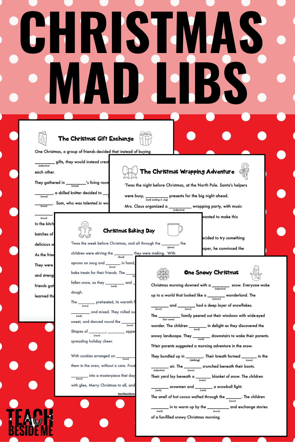 Christmas Mad Libs Printable Free