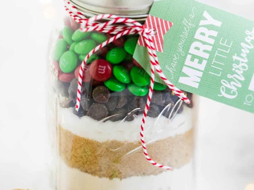 Cookie Mix In A Jar With FREE Printable I Heart Naptime