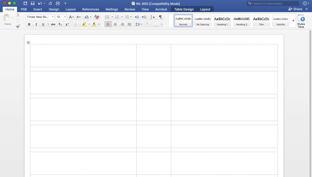 Free Printable File Folder Labels