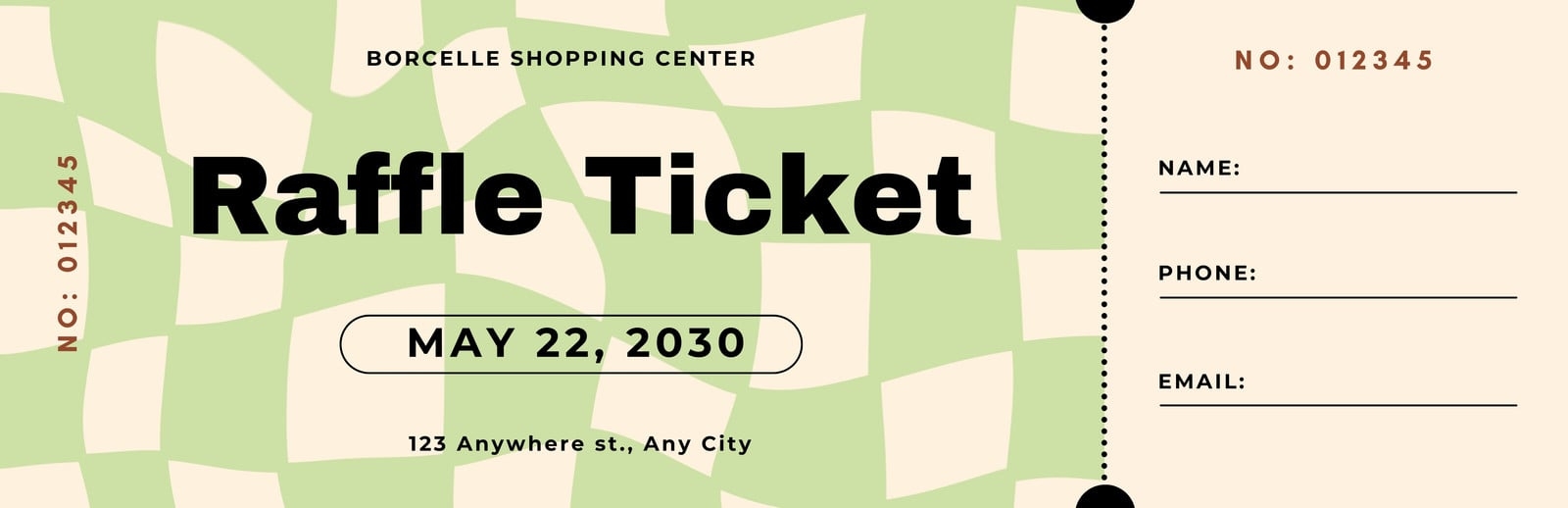 Customize 314 Raffle Tickets Templates Online Canva