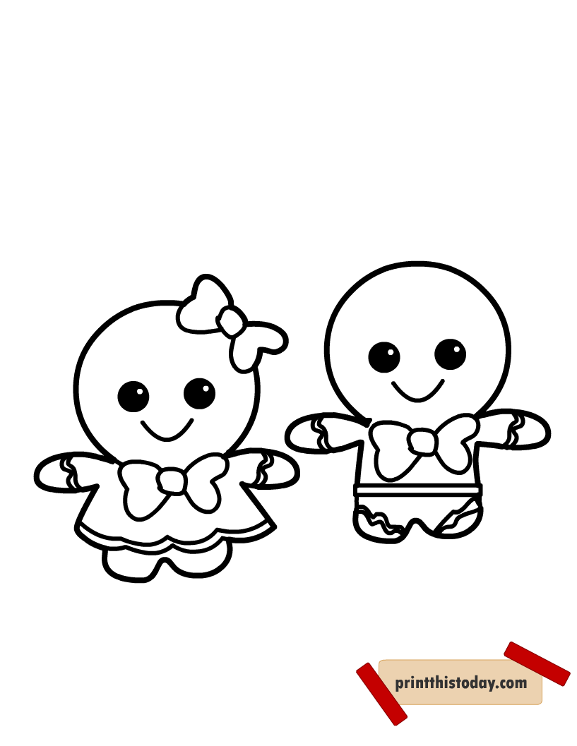 Kids Christmas Coloring Pages Printable