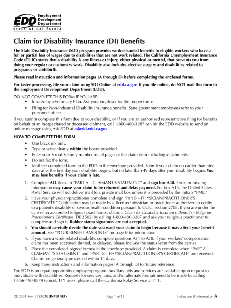 De 2501 Form Fill Out Sign Online DocHub