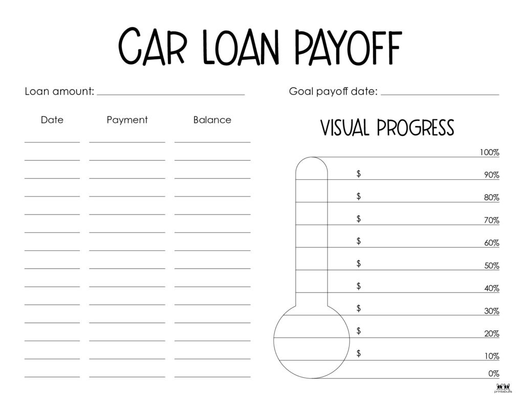 Debt Trackers Debt Snowball Worksheets 35 Pages Printabulls