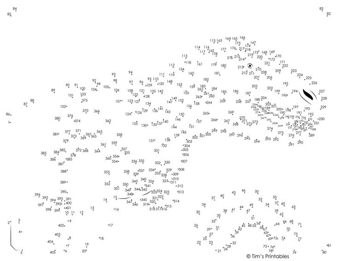 Dot To Dot Printables 1-100