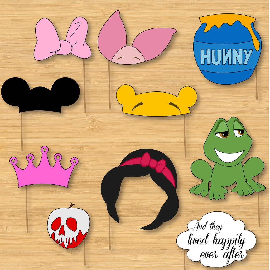 Disney Photo Booth Props JaMonkey