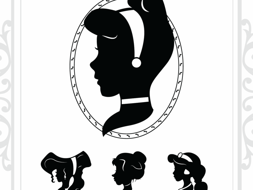 Disney Princess Silhouettes V 1 Designs By Miss Mandee