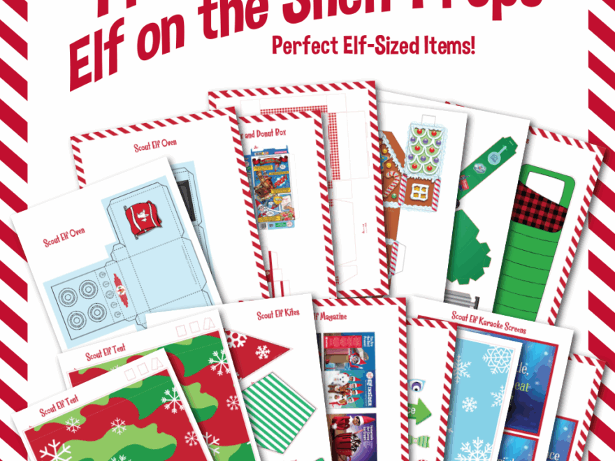 Download Free Printable Elf On The Shelf Props The Elf On The Shelf