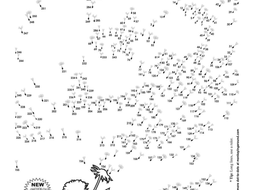 Downloadable Dot to Dot Puzzles