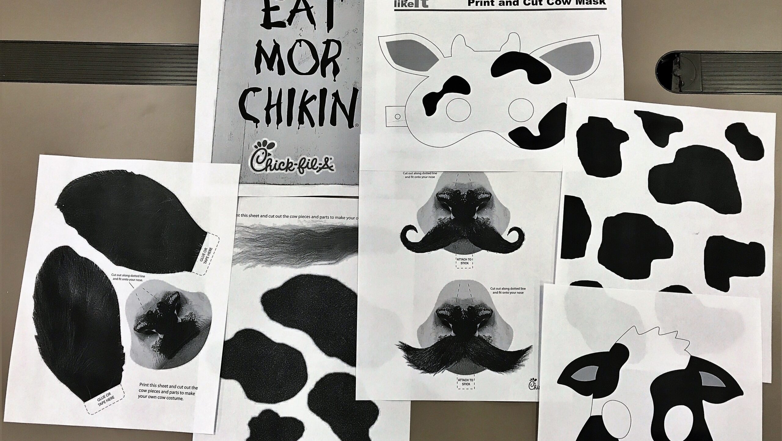 Dress Like A Cow For Free Food Tuesday During Chick fil A s Cow Appreciation Day