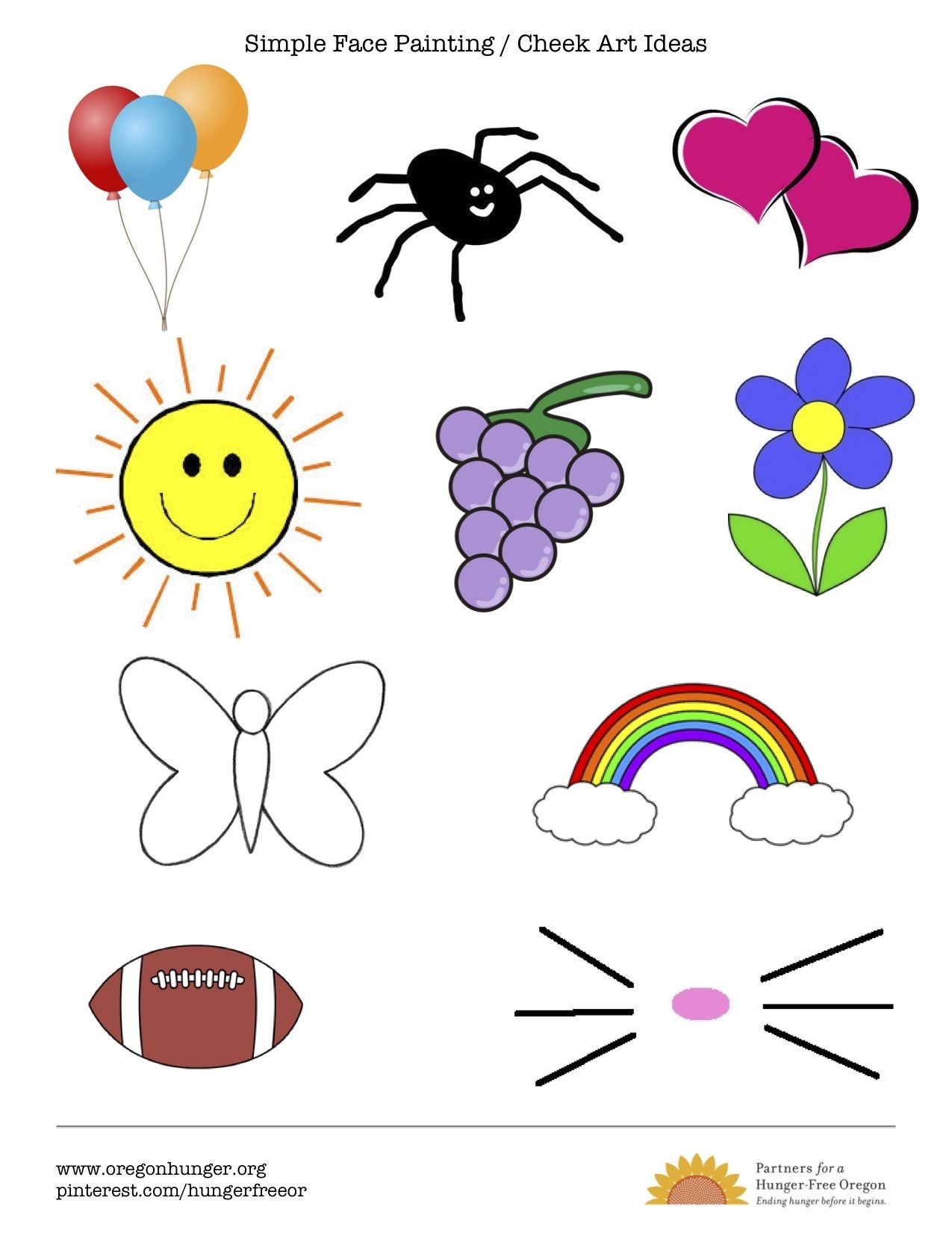 Easy Face Painting For Kids