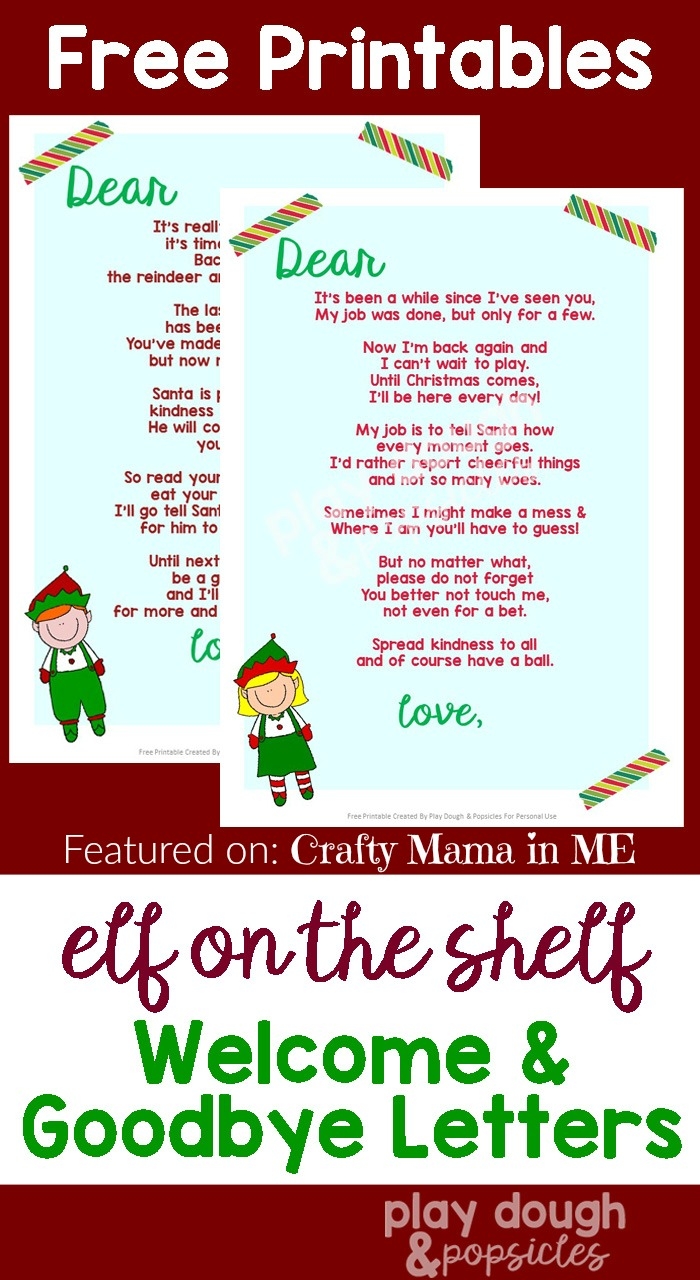 Elf On The Shelf Printables 2025