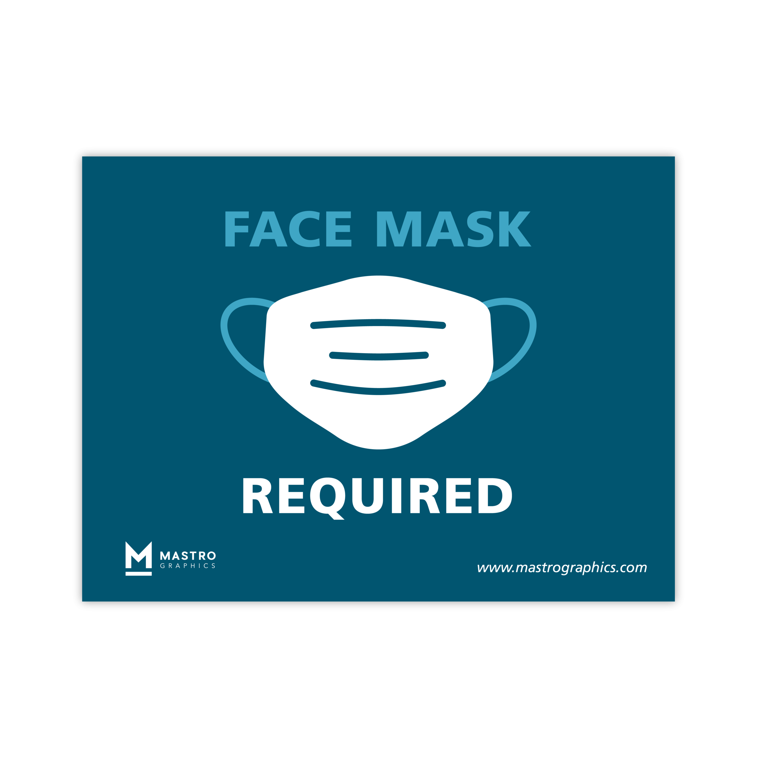 Face Mask Required Mastro Graphics