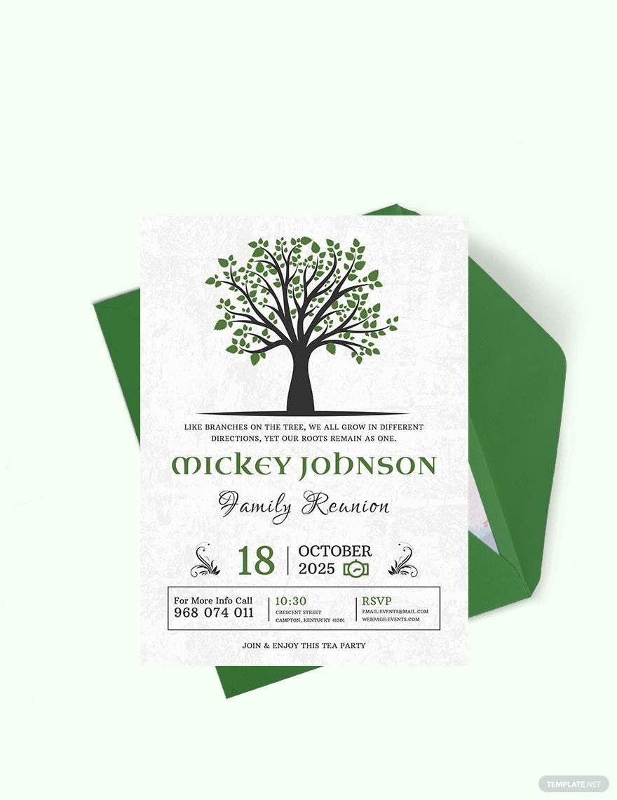 Free Printable Save The Date Family Reunion Templates