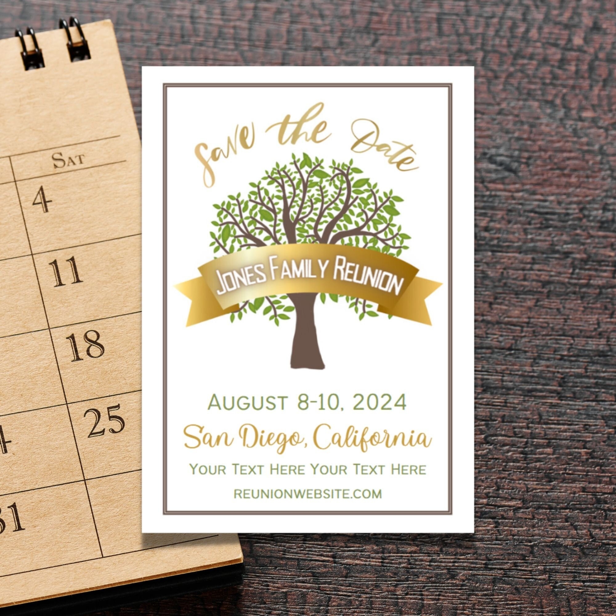 Family Reunion Save The Date Invitation Card Editable Family Reunion Announcement Save The Date Card Instant Download Printable DIY Etsy Norway