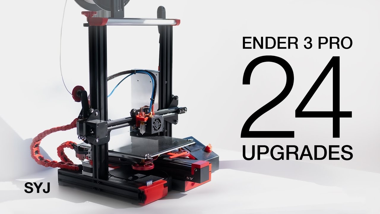 First 24 Upgrades For My Ender 3 Pro Part 1 YouTube