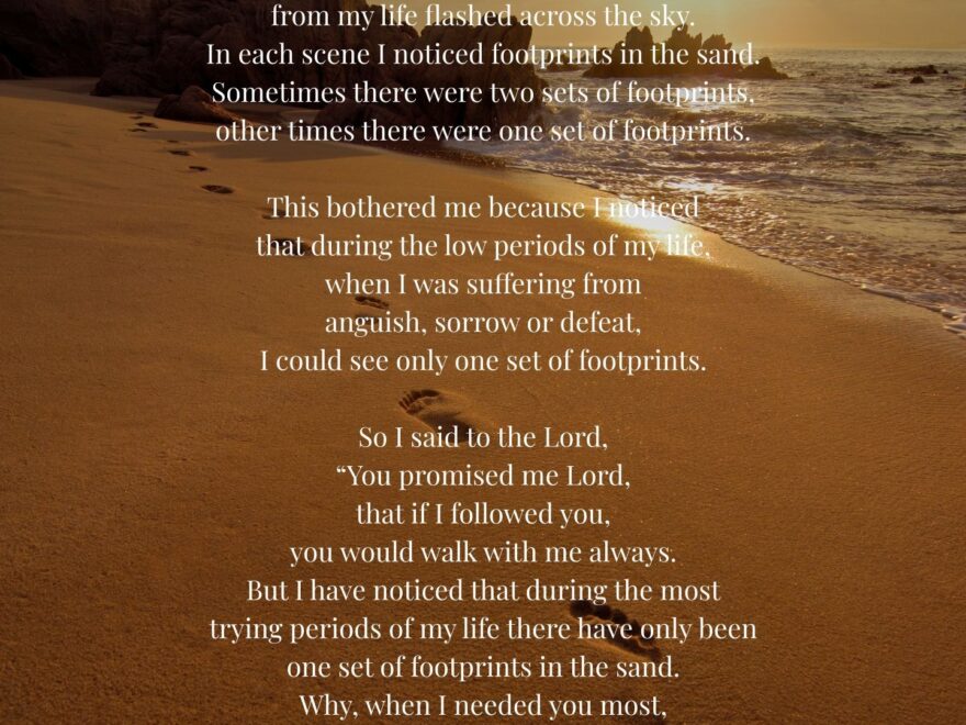 Footprints In The Sand 10 Free PDF Printables Printablee