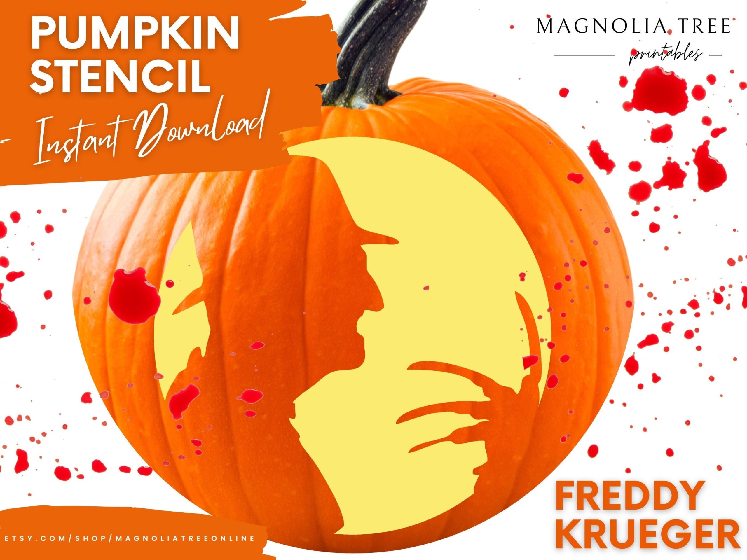 Free Printable Nightmare Before Christmas Pumpkin Stencils