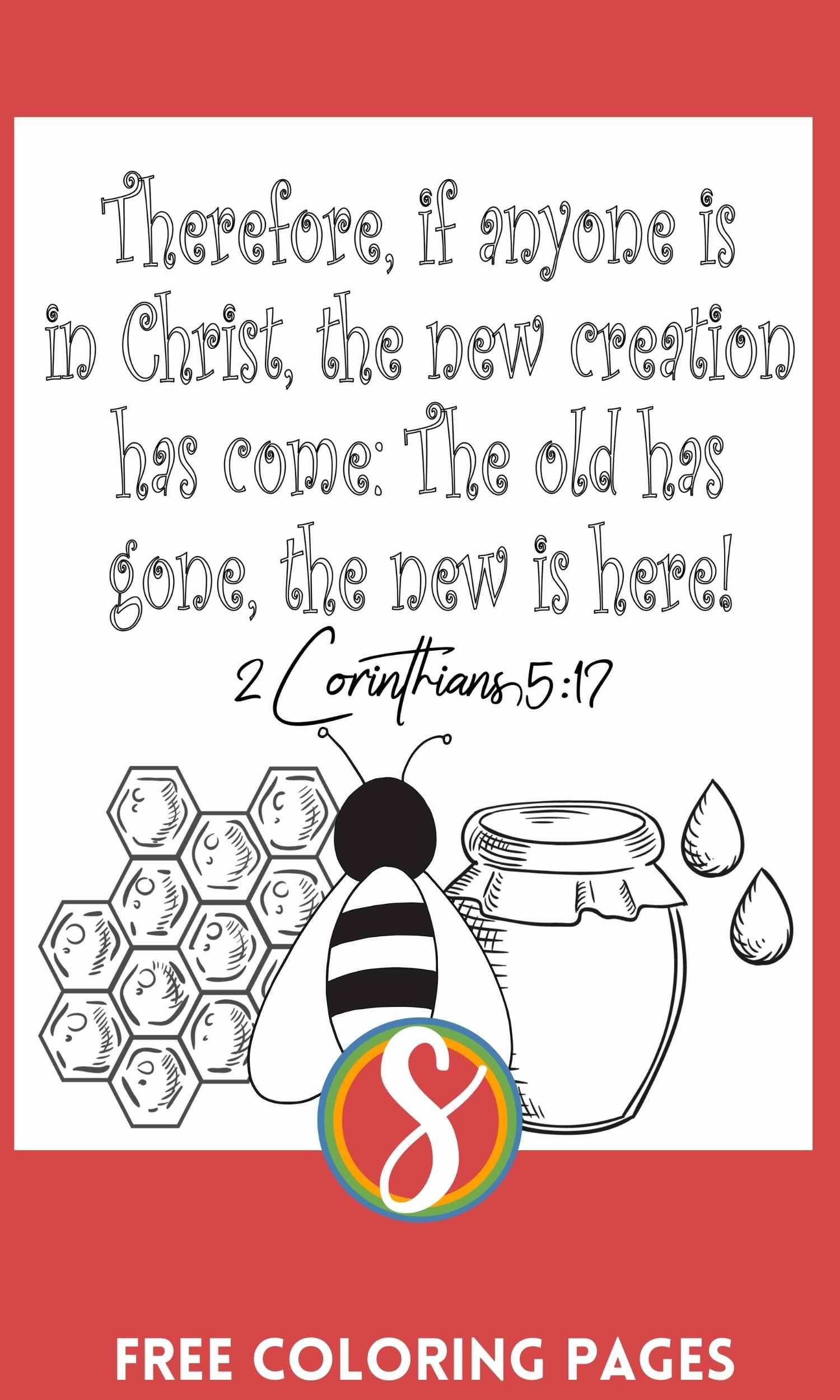 Free 2 Corinthians Coloring Pages Stevie Doodles