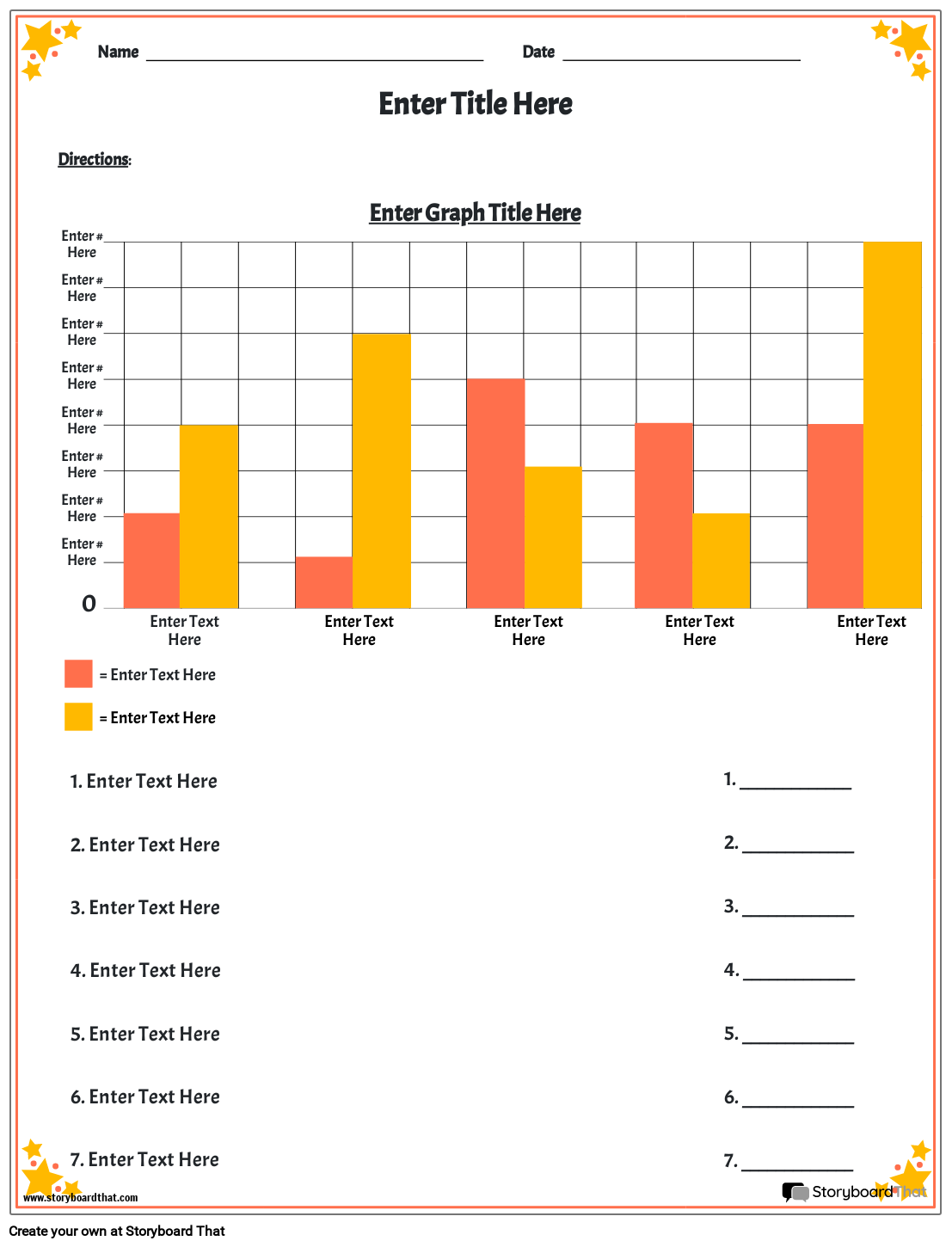 Free Bar Graph Maker Templates Bar Charts Online
