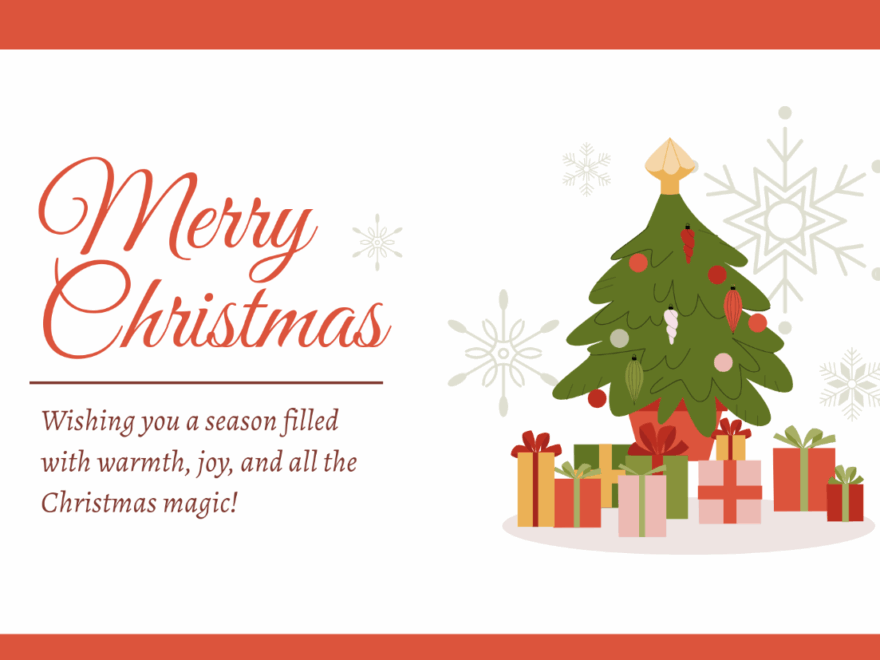Free Christmas Card Templates Editable And Printable